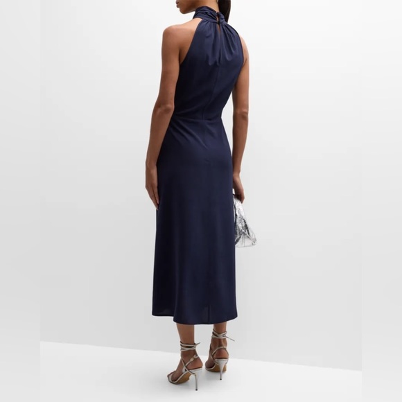 A.L.C. Fiona Belted Halter MIDI Dress - Picture 4 of 8